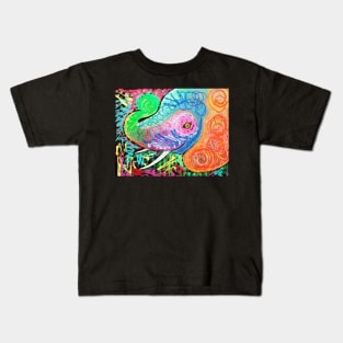 Painted Pachyderm Kids T-Shirt